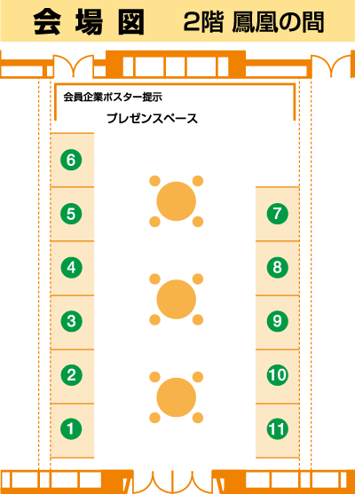 会場図